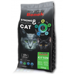 Benek Kitten - sucha karma dla małych kotów